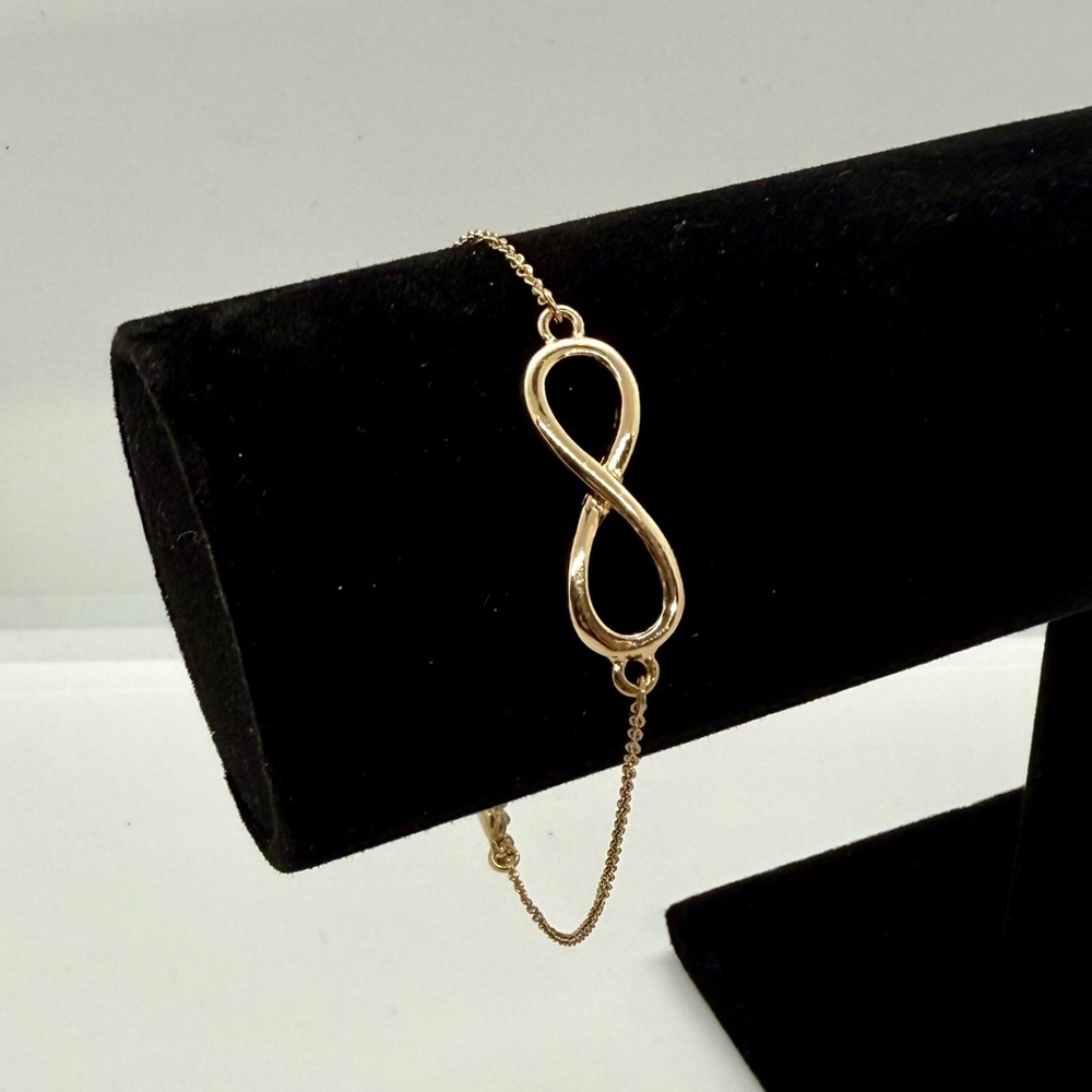 Elegant Gold‎ Infinity Anklet